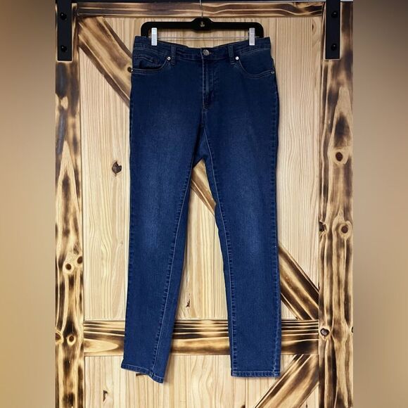 Venus Bling Skinny Jeans Blue 8 - Picture 1 of 9